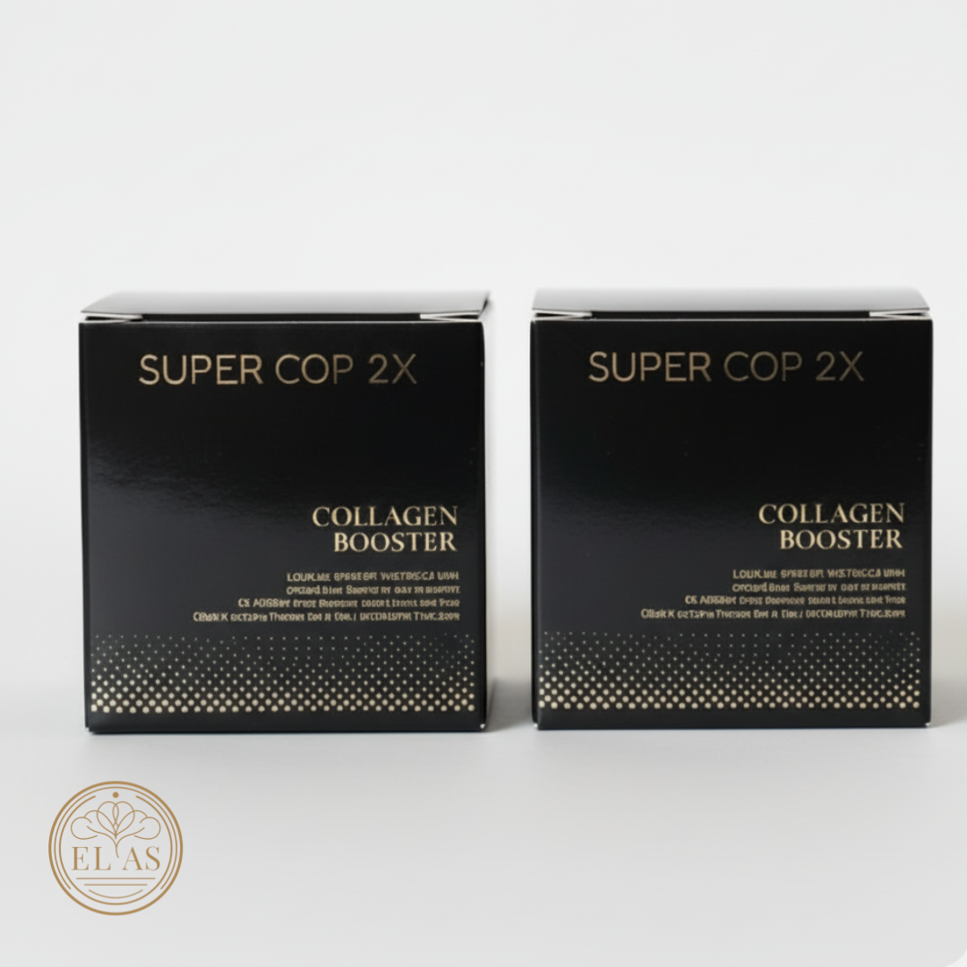 ครีมกลางวัน Super cop2x 2 กระปุก ผิวดูเรียบเนียน ริ้วรอยดูเลือนลาง ผิวกระชับ