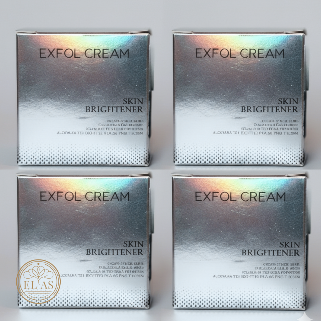 เซ็ตครีมกลางคืน Exfol cream 4 กระปุก ช่วยผิวใส ผิวเนียนนุ่ม